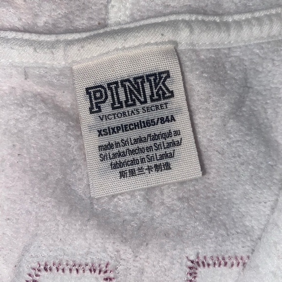 SOLD on Ⓜ️ercari! vs PINK veryyy HTF bling full zip XS - Picture 5 of 8